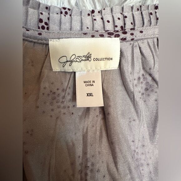 Jaclyn Smith Collection Woman’s Long Sleeve Shirt - Picture 5 of 5